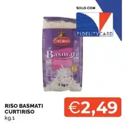 Mercatò Riso basmati Curtiriso offerta