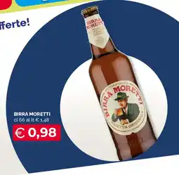 Mercatò Extra Birra Moretti offerta