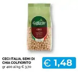 Mercatò Extra Ceci Italia, semi di chia colfiorito offerta