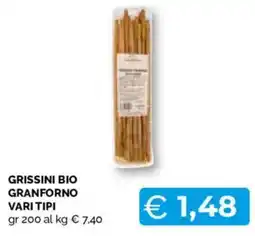 Mercatò Extra Grissini bio granforno offerta