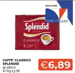 Mercatò Caffè classico Splendid offerta