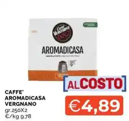 Mercatò Caffè Aromadicasa Vergnano offerta