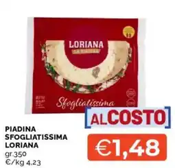 Mercatò Piadina sfogliatissima Loriana offerta
