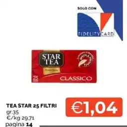 Mercatò Star Tea Classico offerta