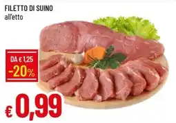 IperFamila Filetto di suino offerta