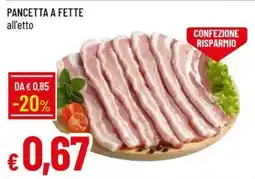 IperFamila Pancetta a fette offerta
