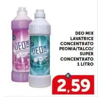 Deo Mix lavatrice concentrato peonia/talco/super concentrato