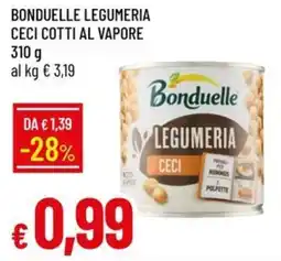 IperFamila Bonduelle legumeria ceci offerta