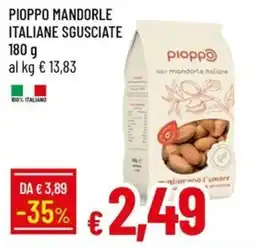 IperFamila Pioppo mandorle italiane sgusciate offerta