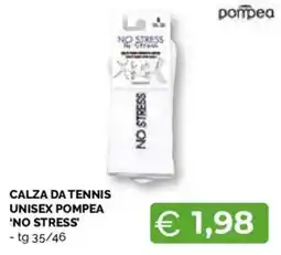 Mercatò Extra Calza da tennis unisex pompea 'no stress' offerta