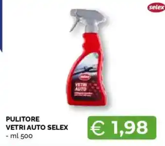 Pulitore vetri auto Selex