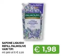 Mercatò Extra Sapone liquido refill Palmolive offerta