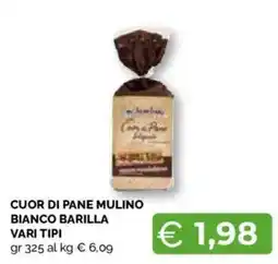Mercatò Extra Cuor di pane mulino bianco barilla offerta