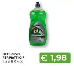 Mercatò Extra Detersivo per piatti Cif offerta