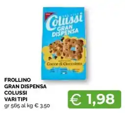 Mercatò Extra Frollino Gran Dispensa Colussi offerta