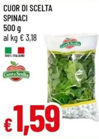 IperFamila Spinaci Cuor di Scelta offerta