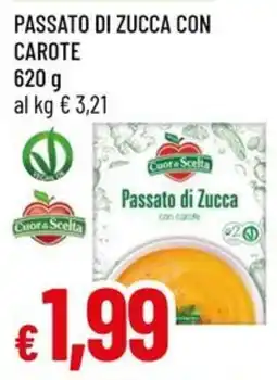 IperFamila Passato di Zucca con Carote Cuora Scelta offerta
