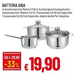 IperFamila Batteria Aida offerta