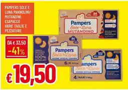IperFamila Pampers Sole e Luna mutandino offerta