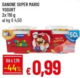 IperFamila Danone Super Mario Yogurt offerta