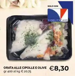 Mercatò Extra Orata alle cipolle e olive offerta