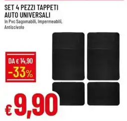 IperFamila Tappeti auto universali offerta