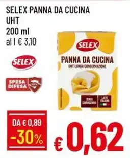 IperFamila Panna da cucina Selex offerta