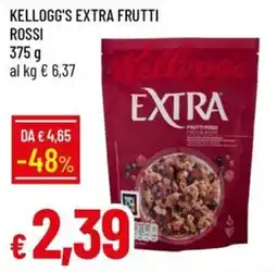 IperFamila Kellogg's Extra Frutti Rossi offerta