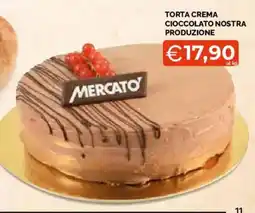 Mercatò Extra Torta crema cioccolato nostra produzione Mercato offerta
