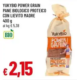 Galassia superstore Yukybio pane biologico proteico offerta
