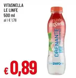 Galassia superstore VitaSnella drenante zero offerta