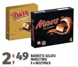 Vivo Supermercati Barrette gelato Mars/Twix offerta
