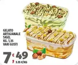 Vivo Supermercati Gelato artigianale Sigel offerta