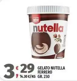 Vivo Supermercati Gelato Nutella Ferrero offerta