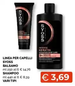 Mercatò Extra Syoss balsamo offerta
