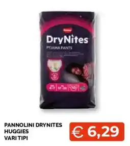 Mercatò Extra Pannolini Drynites Huggies offerta