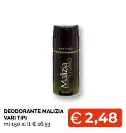 Mercatò Extra Deodorante Malizia offerta