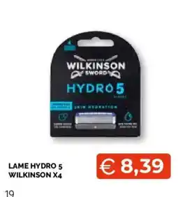 Mercatò Extra Lame hydro 5 wilkinson offerta
