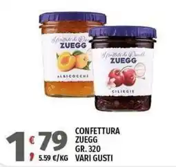 Vivo Supermercati Confettura Zuegg offerta