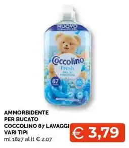 Mercatò Extra Ammorbidente per bucato Coccolino offerta