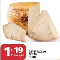 Vivo Supermercati Grana Padano Scelto offerta