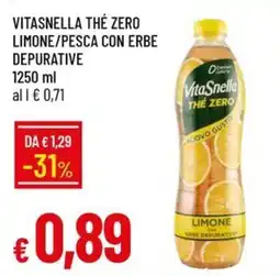 IperFamila VitaSnella Thé Zero offerta