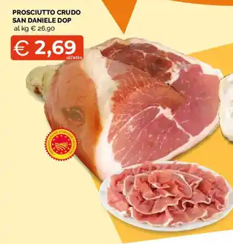 Prosciutto crudo San Daniele Dop