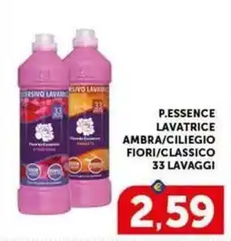 Italcash Cash & Carry P.Essence lavatrice ambra/ciliegio fiori/classico offerta