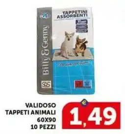 Italcash Cash & Carry Tappetini assorbenti Billy & Genny offerta