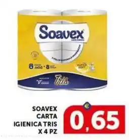 Italcash Cash & Carry Soavex carta igienica tris offerta