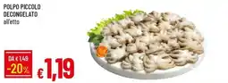 IperFamila Polpo piccolo decongelato offerta