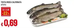 IperFamila Trota iridea salmonata offerta