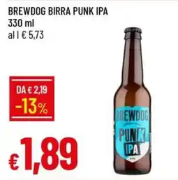 IperFamila Brewdog Birra Punk IPA offerta