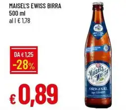 IperFamila Maisel's Weiss Birra offerta
